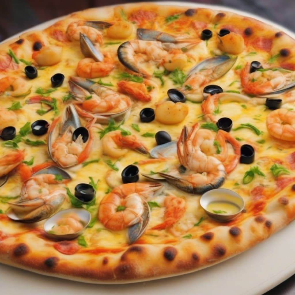 Seafood 2 for 1 Pizzas