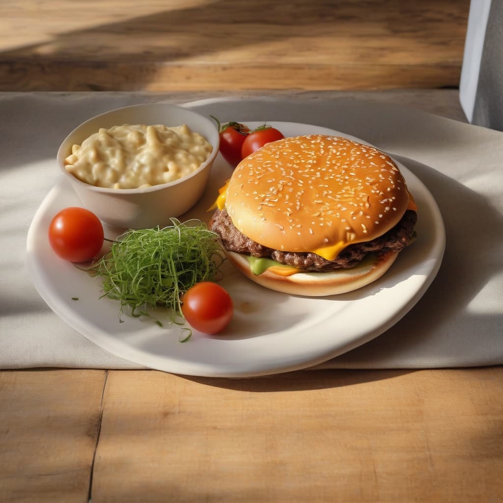 Cheese Burger Pizza